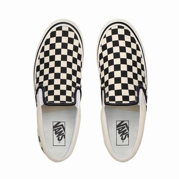 Damske Slip On Tenisky Vans Anaheim Factory Classic 98 DX Béžové Čierne VA87XKAGI